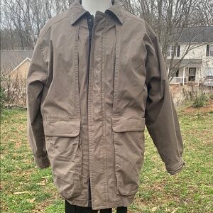 RAINFOREST Military Field Jacket Brown Green